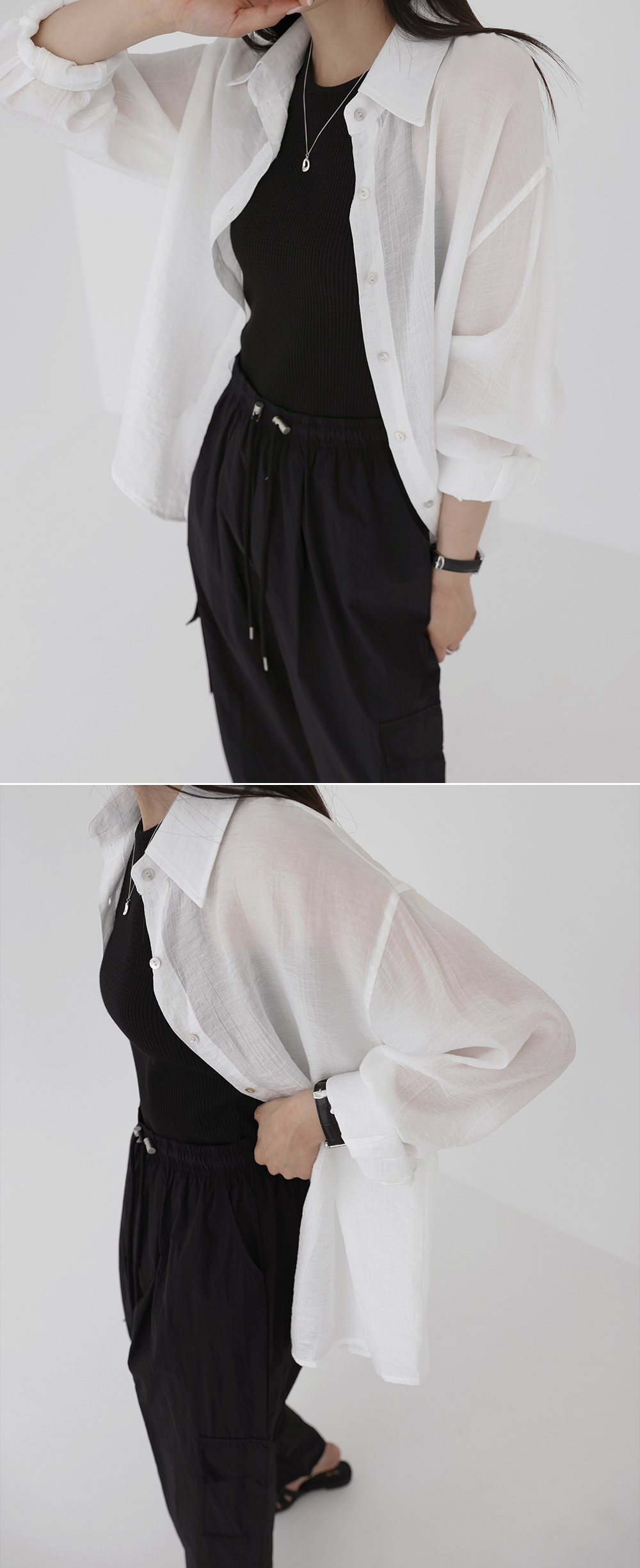 [자체제작/9천장판매] 로그 스토퍼 투웨이 나일론 조거 카고 팬츠 (5color) 상세 이미지 25