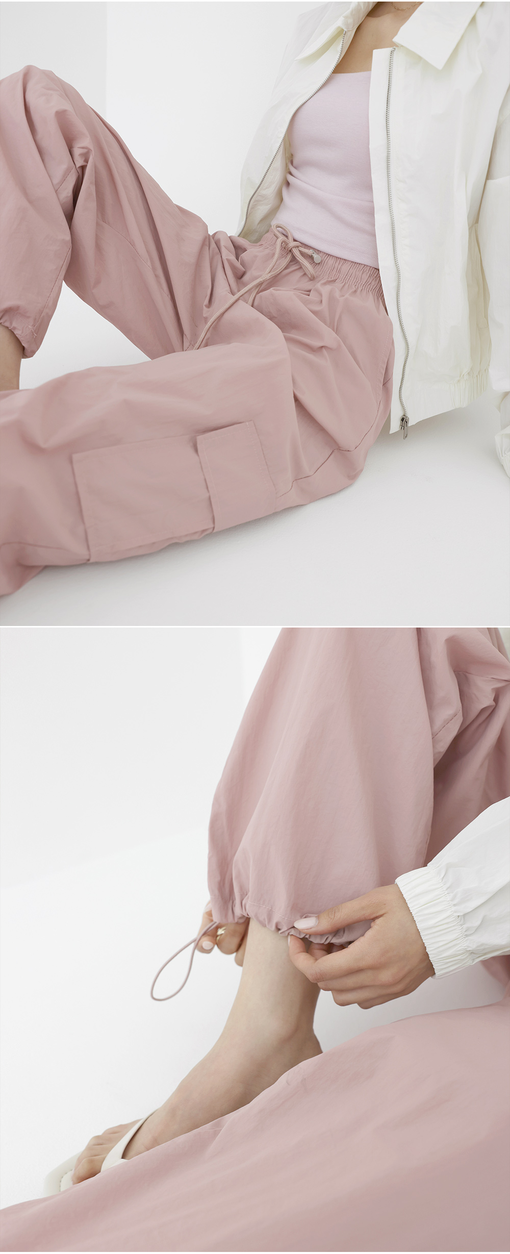 [자체제작/9천장판매] 로그 스토퍼 투웨이 나일론 조거 카고 팬츠 (5color) 상세 이미지 19
